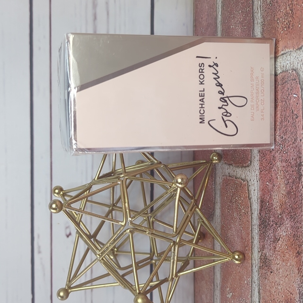 MICHAEL KORS Gorgeous Women's Eau de Parfum‎ 3.4 oz. 100 ml BRAND NEW SEALED - Picture 2 of 13